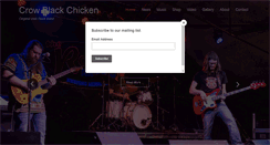 Desktop Screenshot of crowblackchicken.com